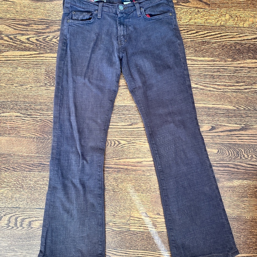 Red Engine Brown Denim Jeans